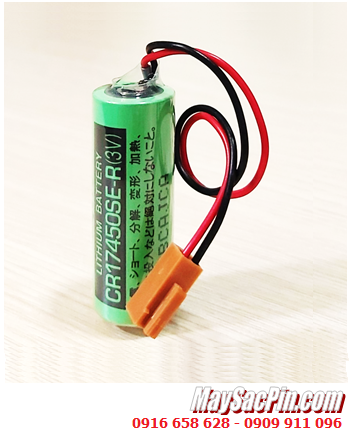 FDK CR17450SE-R; Pin nuôi nguồn FDK CR17450SE-R lithium 3v 4/5A 2200mAh, Xuất xứ NHẬT 